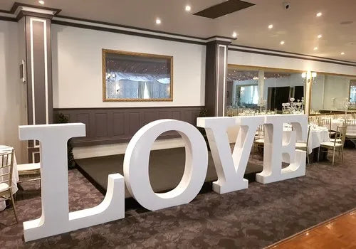 3D Floor Standing Letters